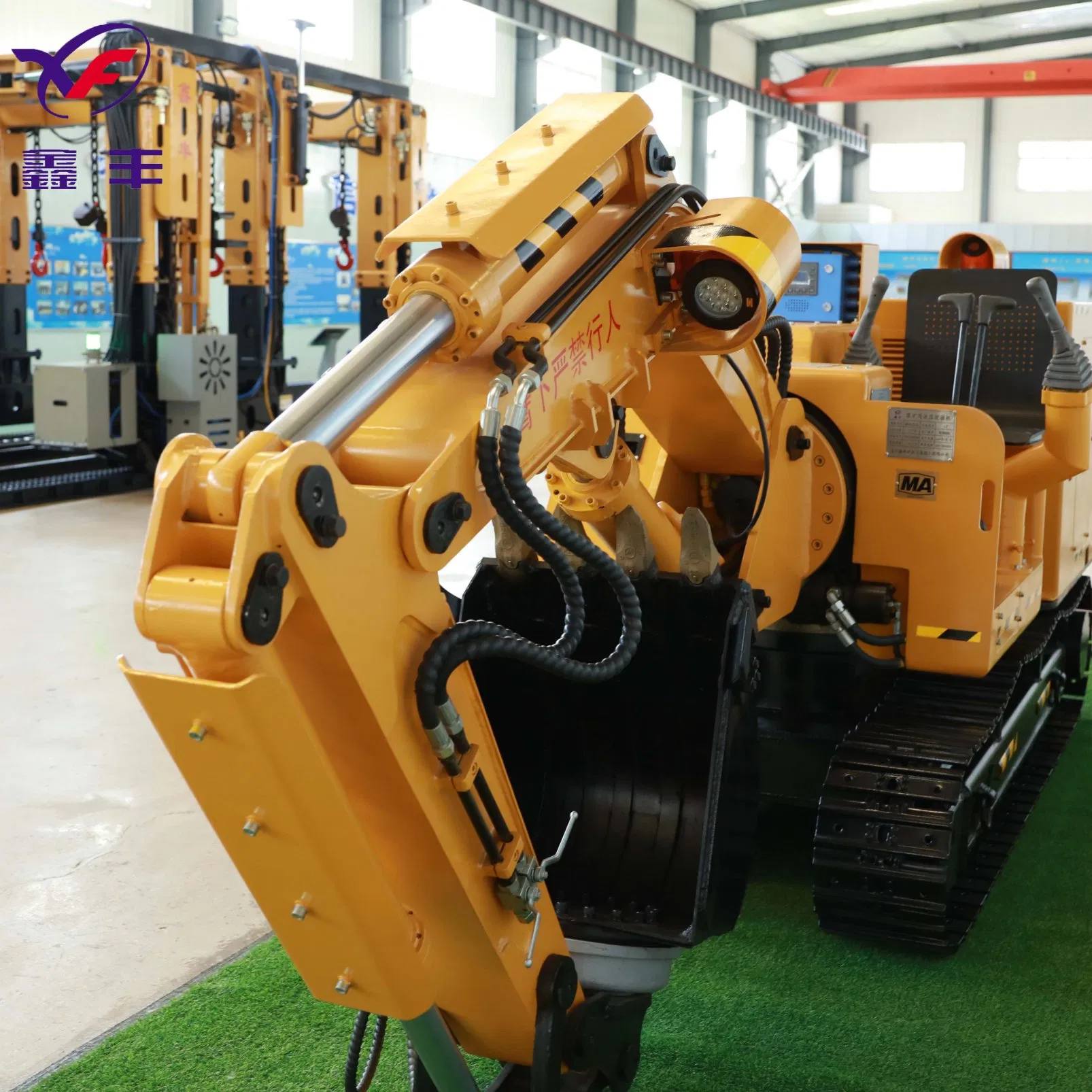 Electric Driven Crawler Standard Bucket Capacity Hydraulic Excavator Used for Underground Mining Roadway Excavation or Leveling Equipment