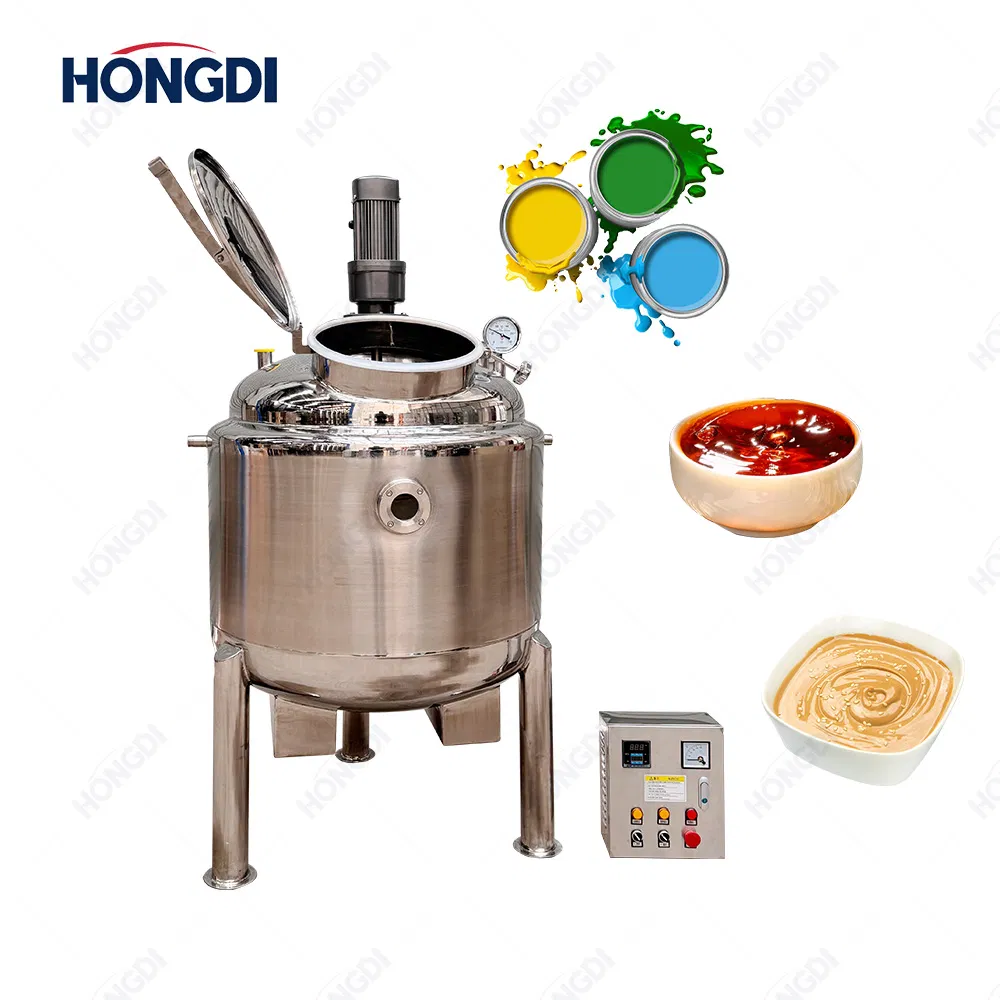 60L Stainless Steel Liquid Heating Mixing Tank for Milk Vinegar Mixing Equipment
