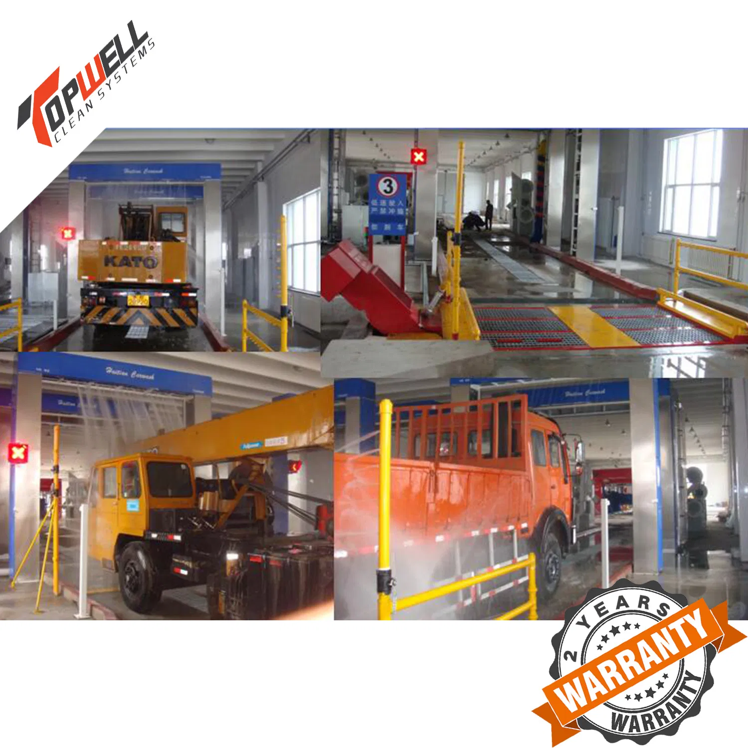 Mining and Construction Industry Used Truck Wheel Wash Machine, Consume 10L Water Per Vehicle