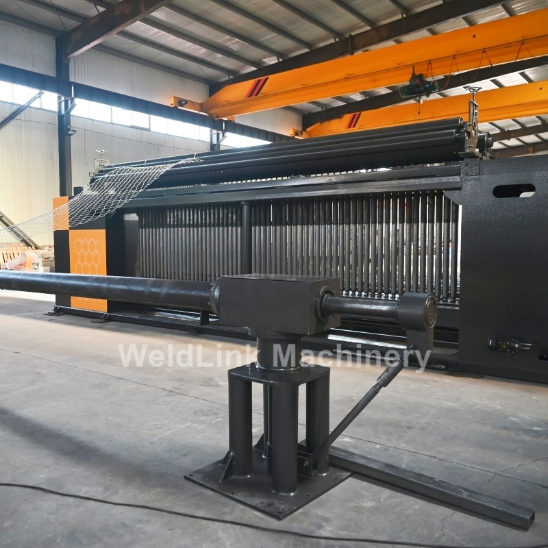 Automatic CNC PLC Controlled Gabion Mesh Machine Flood Erosion Protection Civil Engineering Infrastructure Manufacturer Supplier Factory Construction Industry