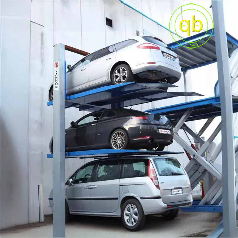 for Sale Heavy-Duty 2-Post 3-Level Stable Parking Lift High Quality Parking Equipment