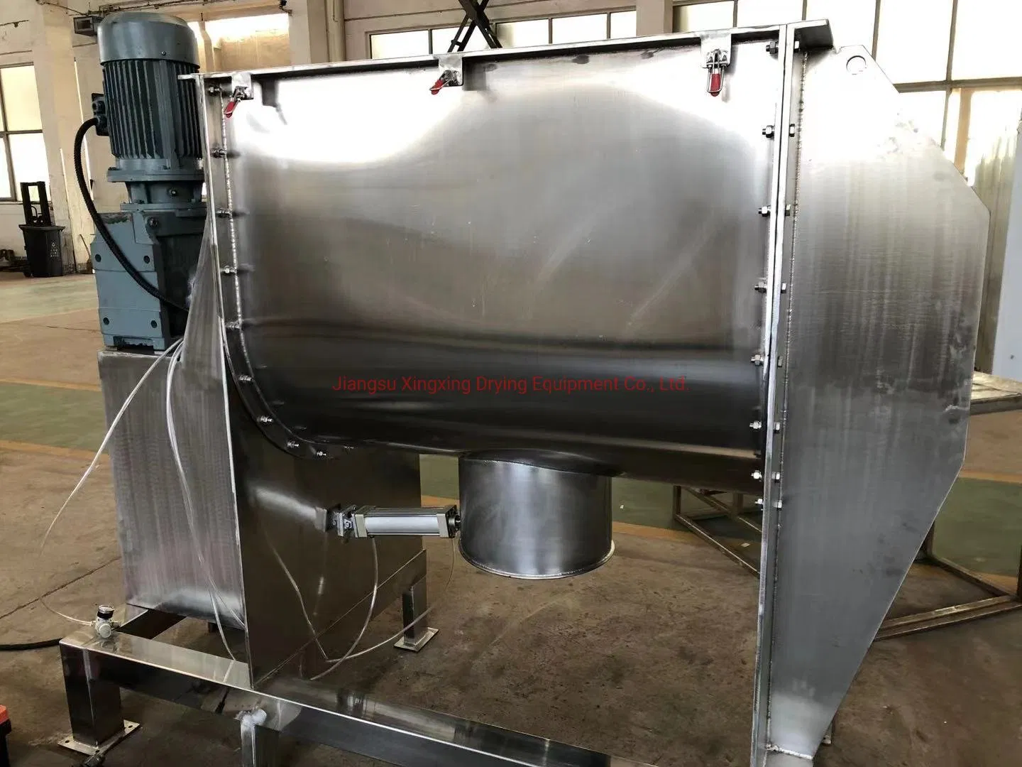 China Stainless Steel Ribbon Blender Equipment for Flavoring Powder Mixing