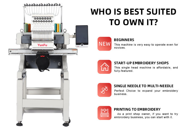 Reliable Tajima 12/15 Needle Embroidery Machine for Resale