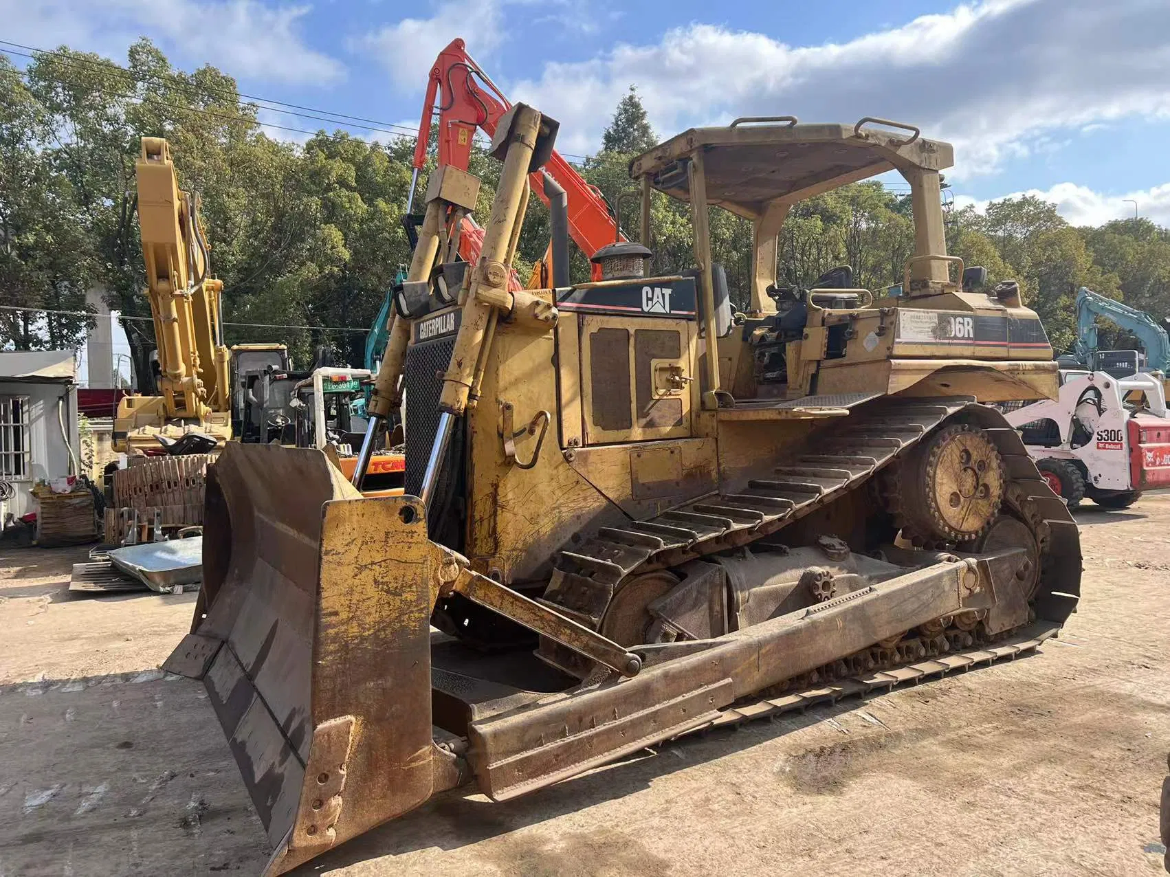 Used Caterpillar D6g Motor Grader Road Construction Heavy Equipment in Good Conditon for Sale in Stock