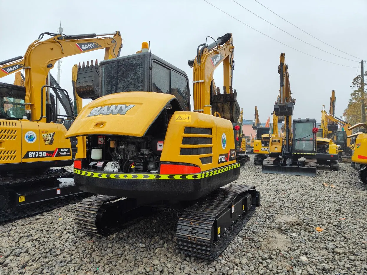 Best Price Sy60 5 Ton 6 Ton PC55 PC60 PC70 Small Mini Crawler Excavators Used Construction Equipment Second-Hand Hydraulic System Digging Machine Excavator
