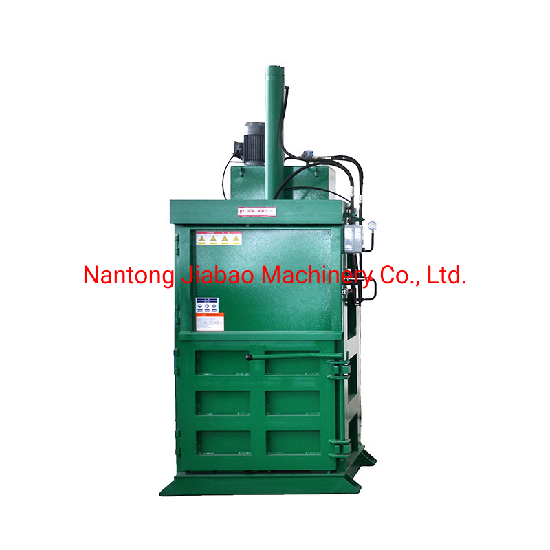 Jewel Brand Factory Supply Cheap Manual Valve Control Vertical Hydraulic Used Cardboard Press Waste Paper Compactor Plastic Baling Machine