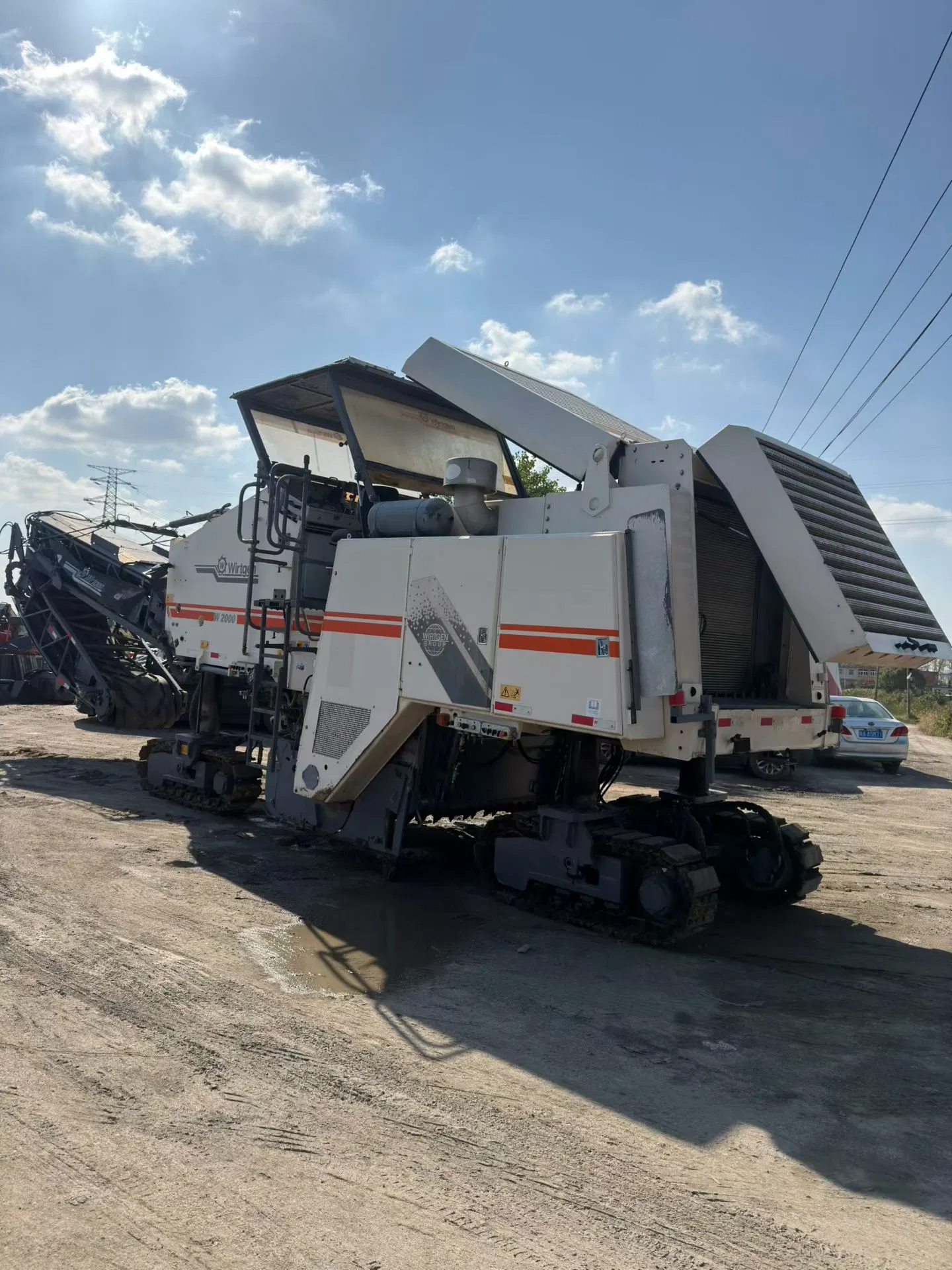 Used Wirgen Milling Machine Wirgen W2000 W2100 Track Shoe Secondhand Cold Milling Equipment