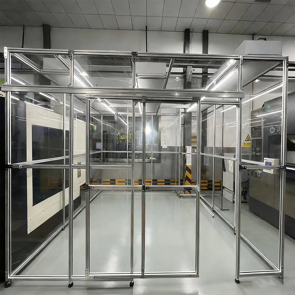 Heavy-Duty Opaque Clean Booth - for Industrial Cleanroom Equipment Maintenance
