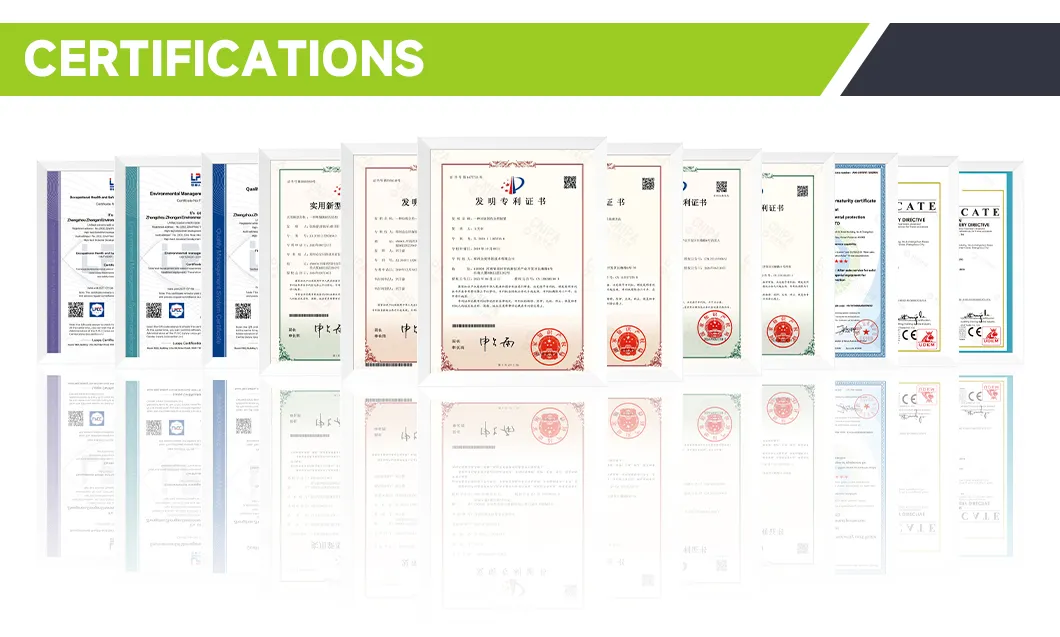 Certificates