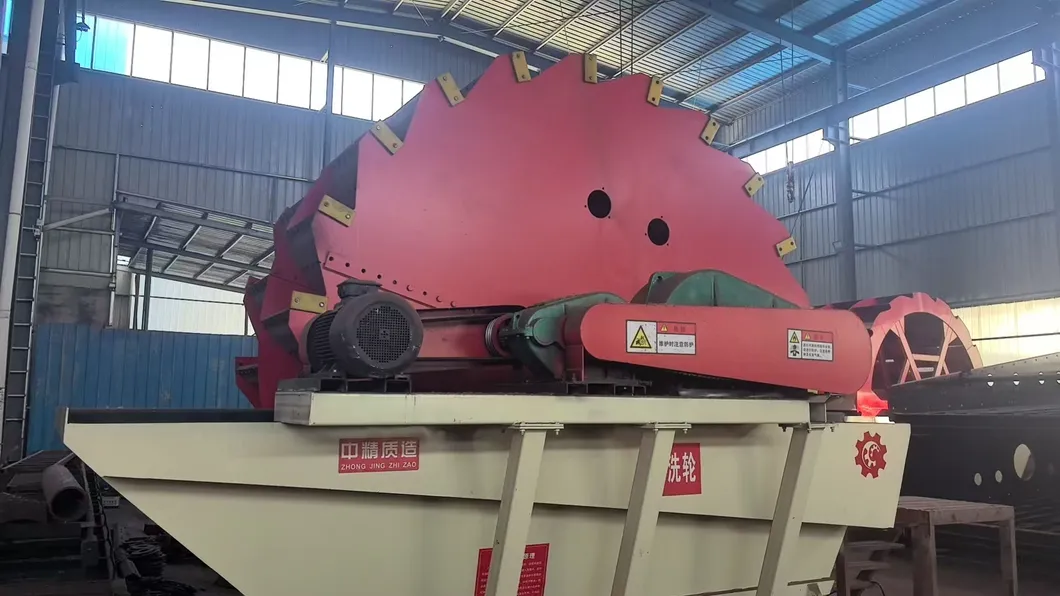 Wheel Sand Washing Machine Overview