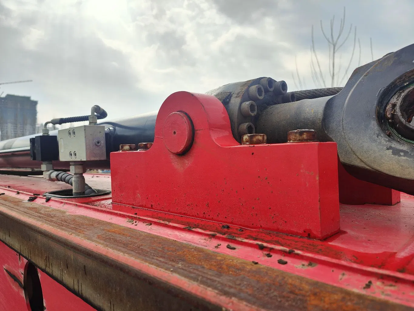 Good Quality Used Construction Machinery Rotary Drilling Rig Trinity155 Drilling Rig Piling at Construction Sites