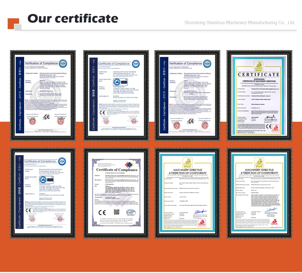 Certifications