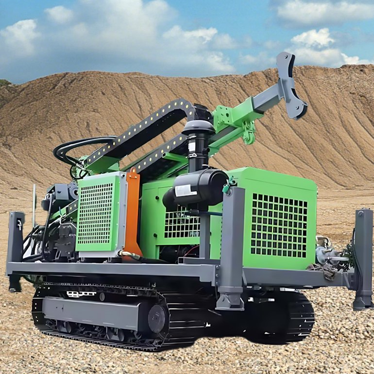 Low Price High Speed Hydraulic Portable Crawler Used Rock Drill Machine for Quarry Easy to Operate Low Maintenance Cost