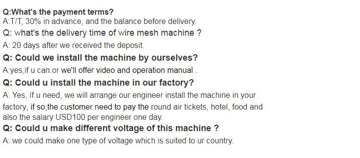 Crimped Wire Mesh Machine Operation
