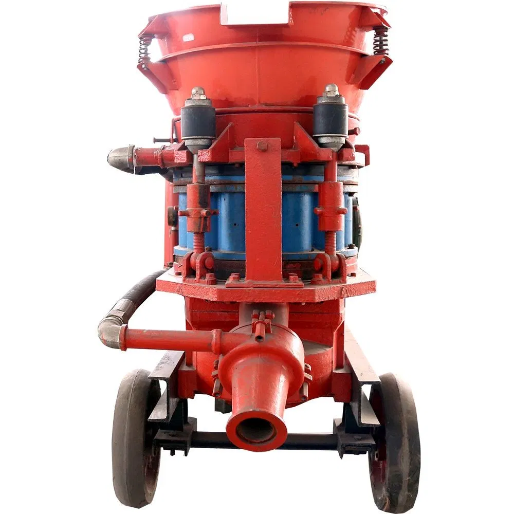 Widely Used Mining High Quality Concrete Spraying Dry Mix Shotcrete Machine with Factory Price