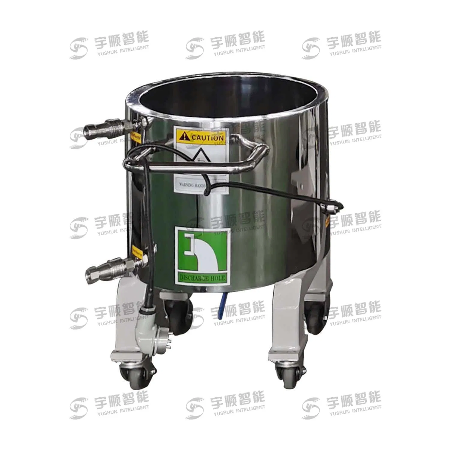 Yushun China 60L High Quality Stainless Steel Industrial Mixing Equipment Muti-Functional Vertical Kneader Blender