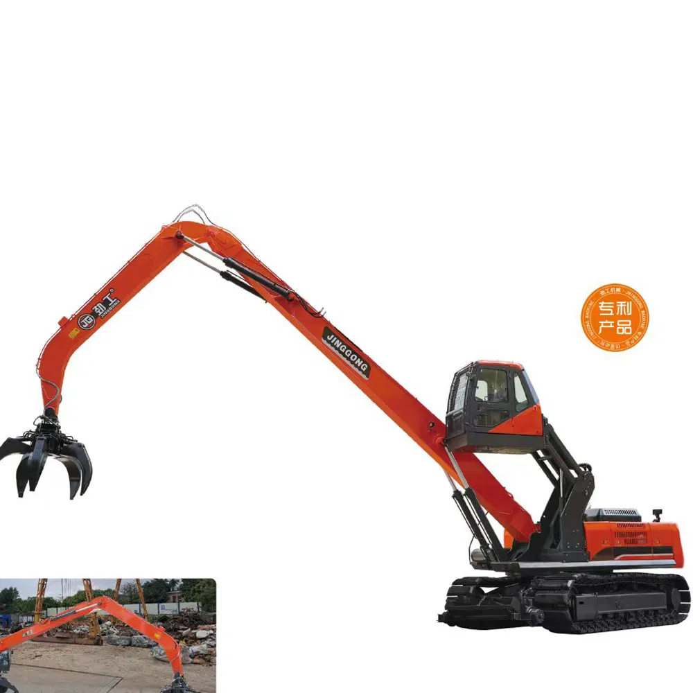 Hydraulic Cab Offers Best Visibility Material Handling Equipment for Waste and Recycling