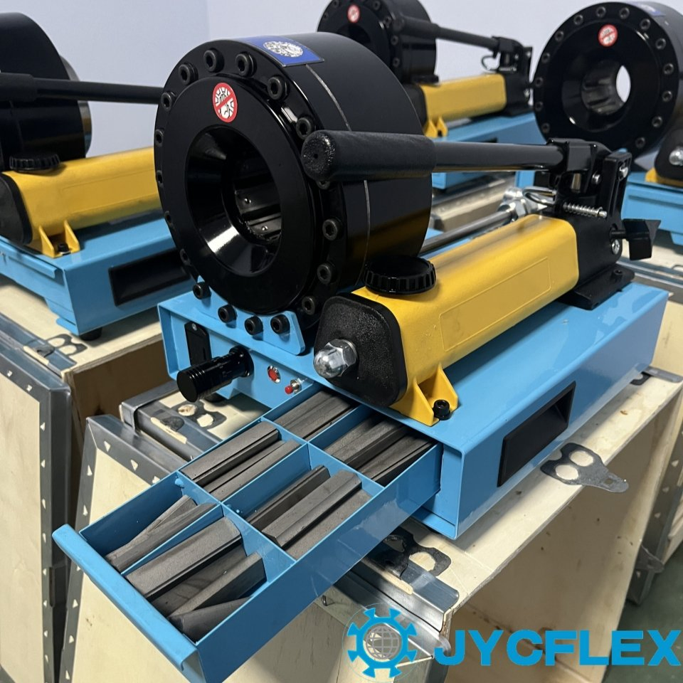 CE High Performance 1/4 - 1 Inch Light Weight 6-25mm Portable Manual Pipe Pressing Tool Hand Used Hydraulic Rubber Hose Crimping Machine for Sale