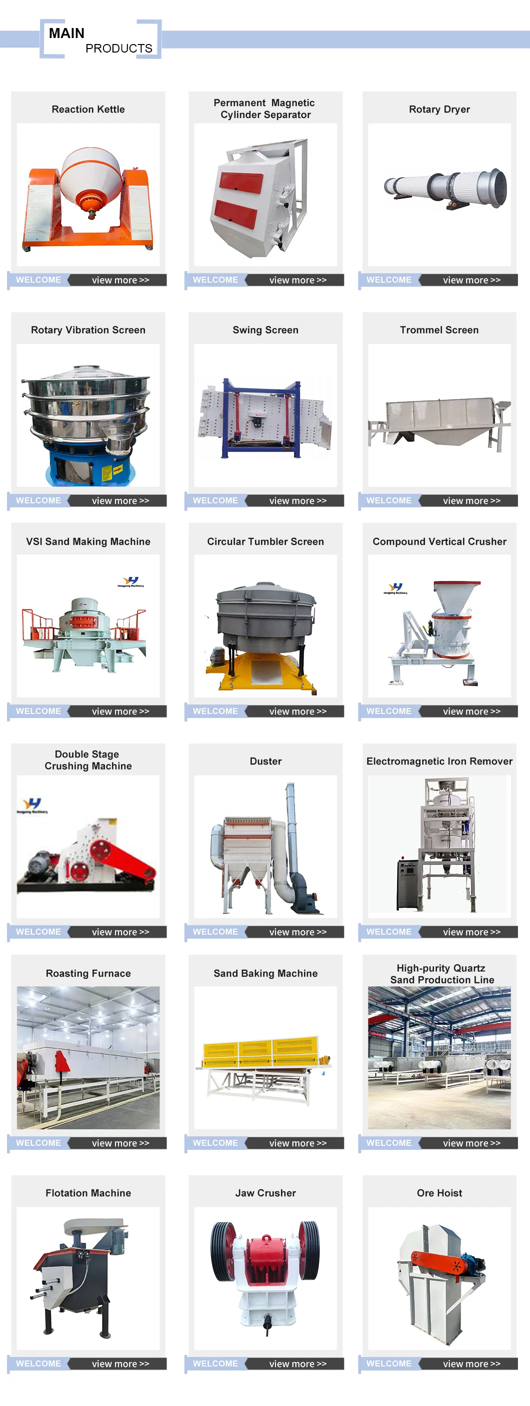 Product Range Overview
