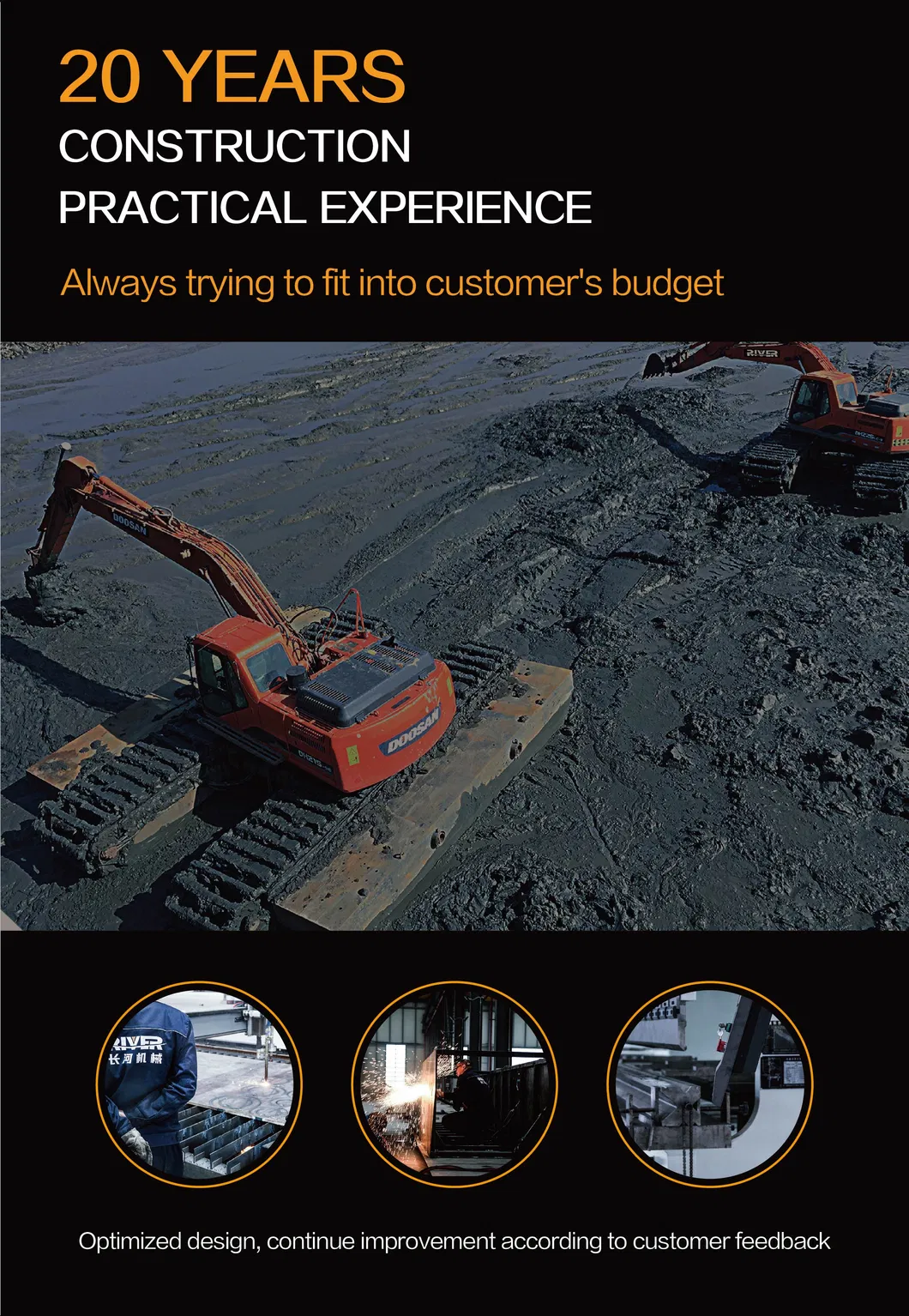 Amphibious Excavator Showcase 3