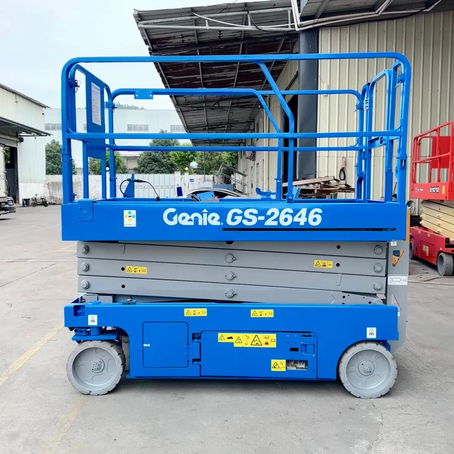 Heavy-Duty 4-Wheel Hydraulic-Driven Electric Scissor Equipment