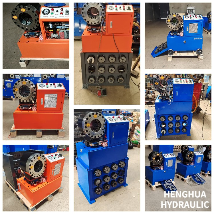 Automatic Electric Reinforced Hydraulic Hose Press Machine Used Hydraulic Power Hose Crimper Crimping Clamp Machines for Hot Sale