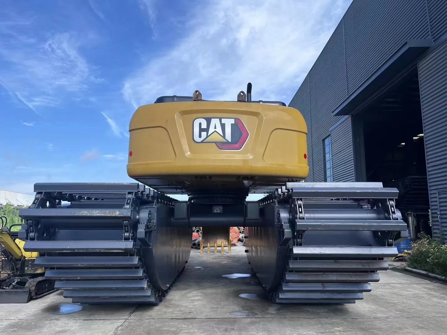 Caterpillar Used Cat Hydraulic Excavator 20 Tons Floating Swamp Excavator Mining Construction Pile Driving Heavy Duty Amphibious Wetland Machine