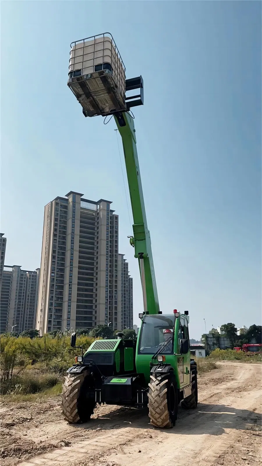 Hua Drill Telehandler Hzth7110 Forklift, Multifunctional Crane, Wheel Loader, Construction Machinery, Agricultural Machinery, Material Handling Equipments
