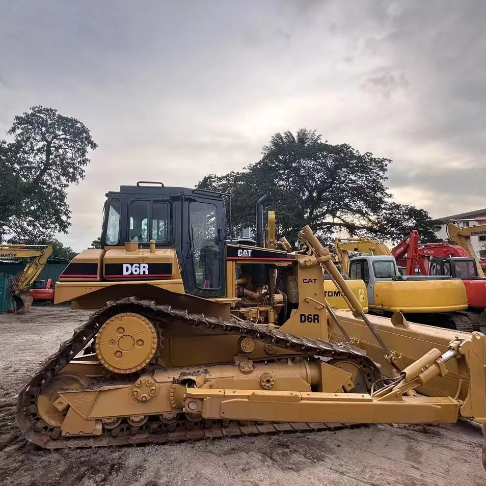 Used Caterpillar D6R Crawler Bulldozer