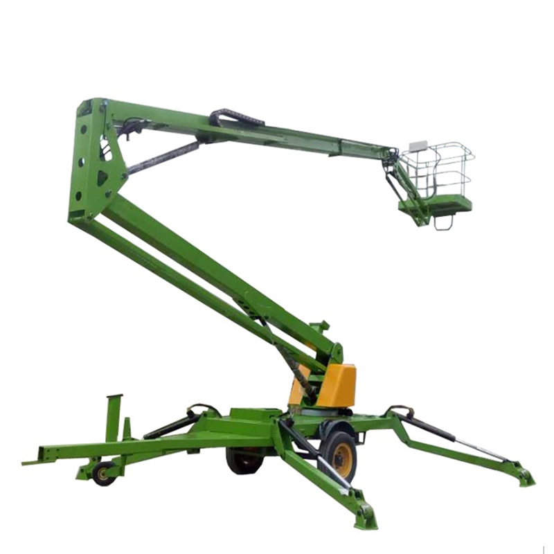 Premium Towable Boom Lift Rental for Construction and Industrial Use