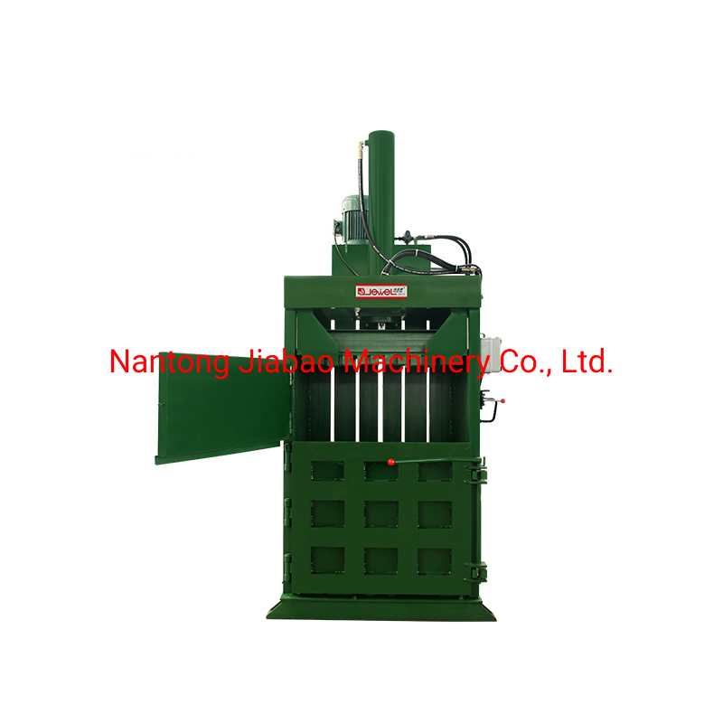Jewel Brand Factory Supply Cheap Manual Valve Control Vertical Hydraulic Used Cardboard Press Waste Paper Compactor Plastic Baling Machine