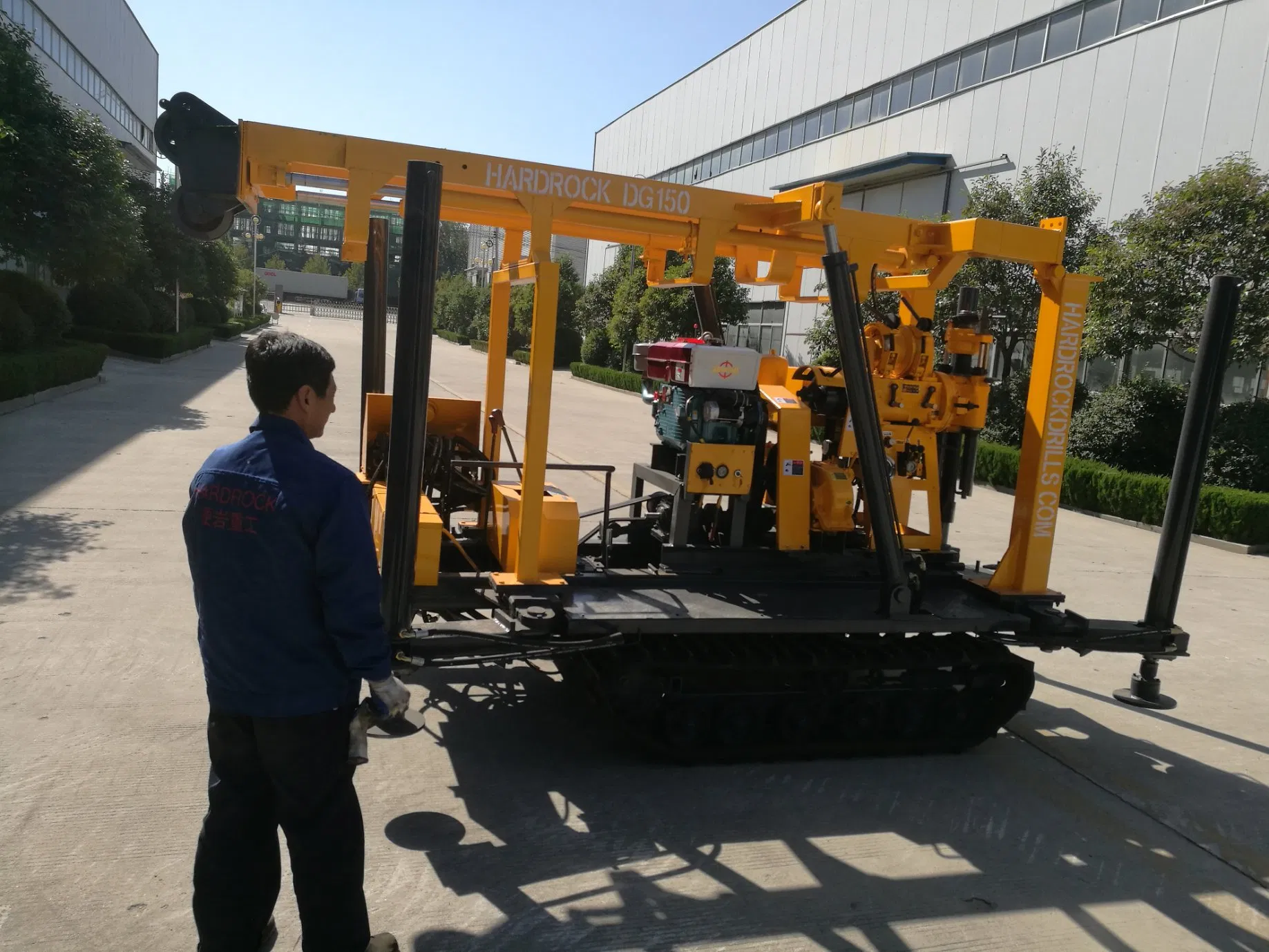 Portable 230m Crawler Type Borehole Drilling Equipment for Efficient Excavation