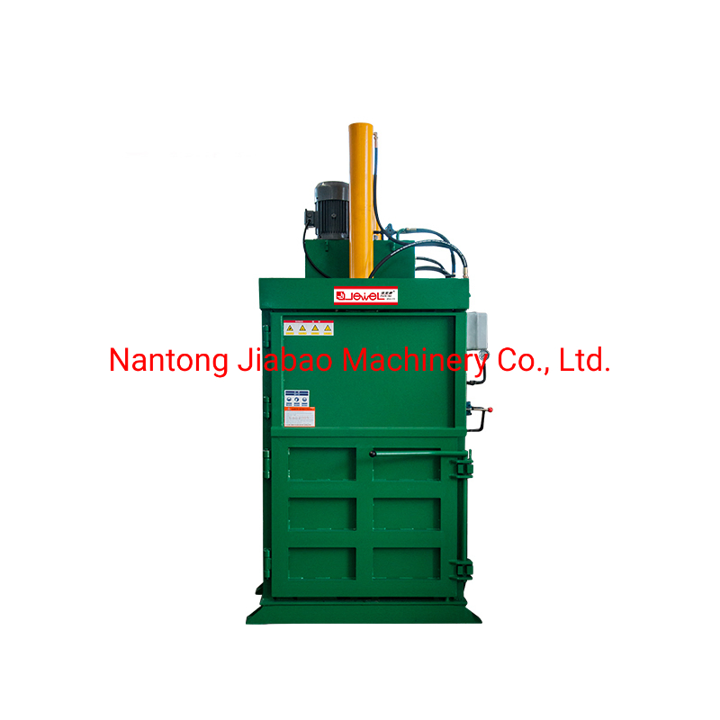 Jewel Brand Factory Supply Cheap Manual Valve Control Vertical Hydraulic Used Cardboard Press Waste Paper Compactor Plastic Baling Machine