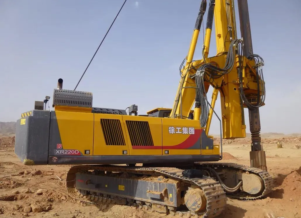 Rotary Drilling Rig Construction Site