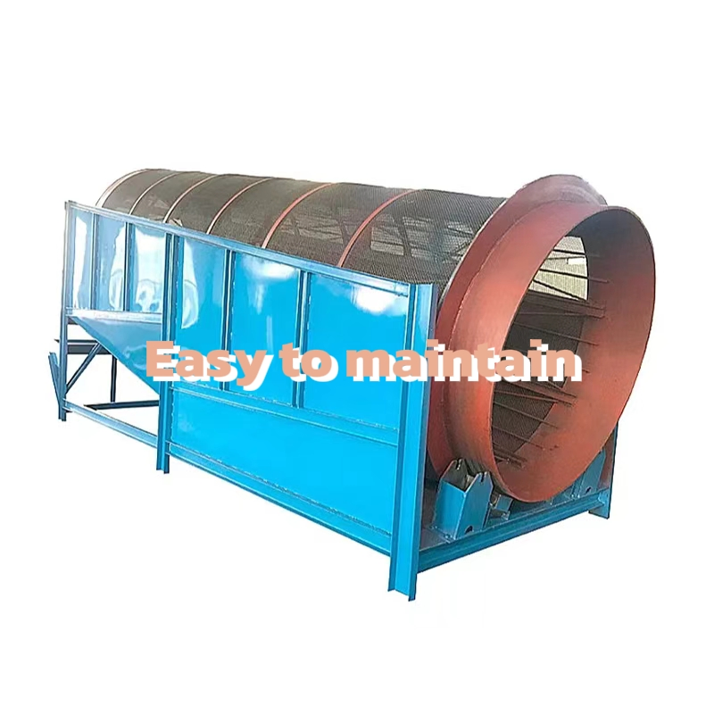 Trommel Roller Drum Screener Mining Equipment for Efficient Material Handling