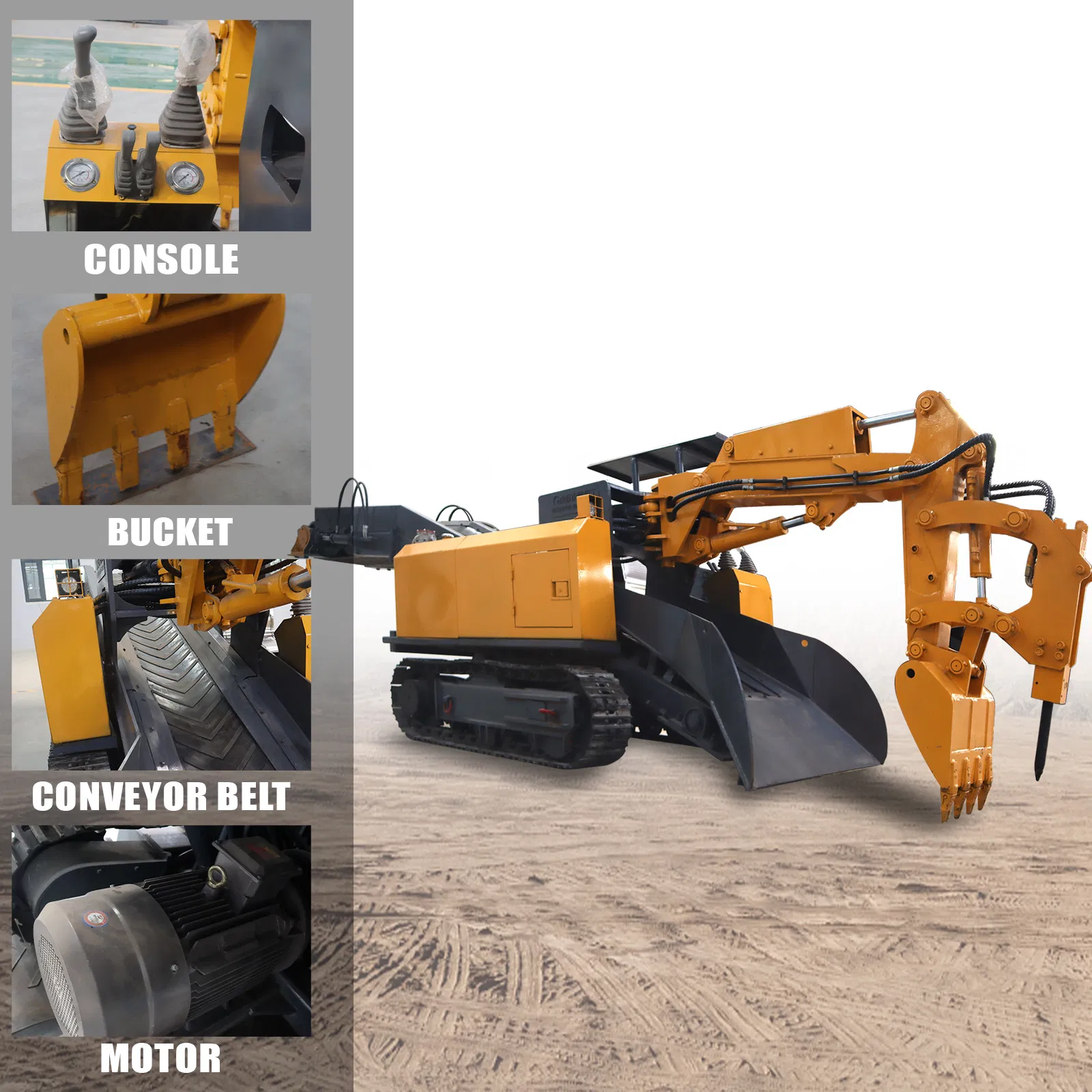 Mine Mining Operations Excavation and Collection Material Transportation Multi-Functional Equipment