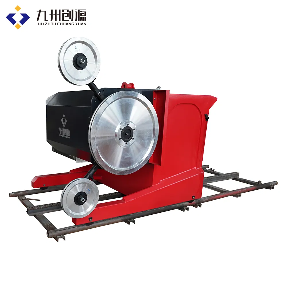 37kw 55kw 75kw Marble Granite Quarry Permanent Magnet Diamond Wire Saw Machine
