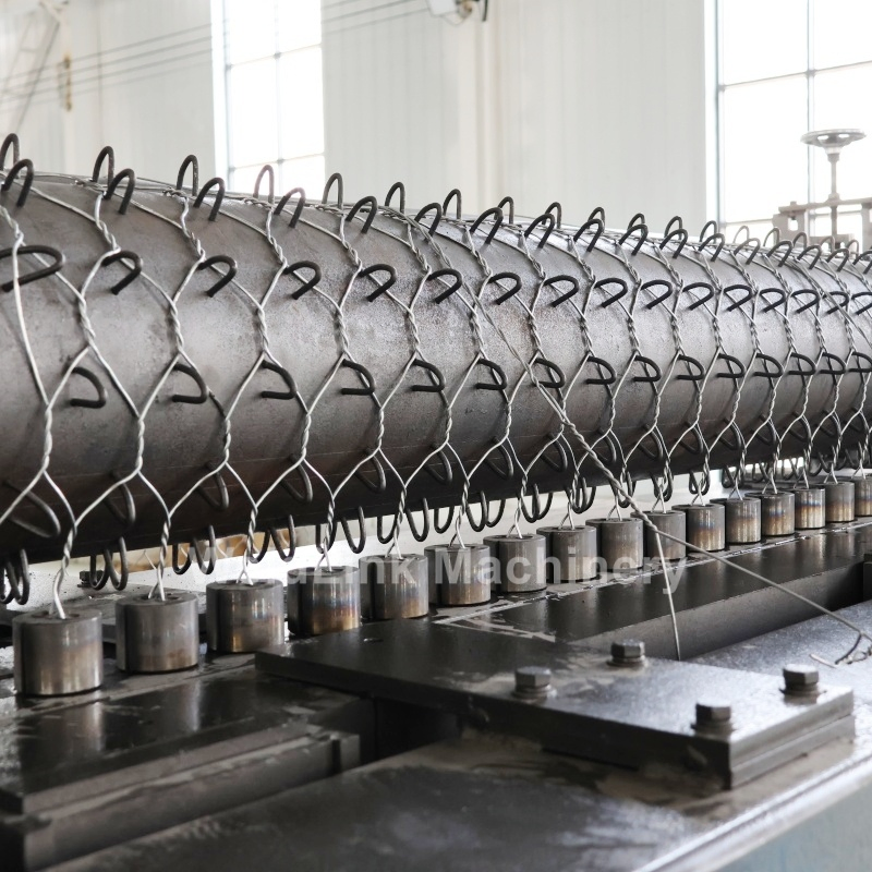 Automatic CNC PLC Controlled Gabion Mesh Machine Flood Erosion Protection Civil Engineering Infrastructure Manufacturer Supplier Factory Construction Industry