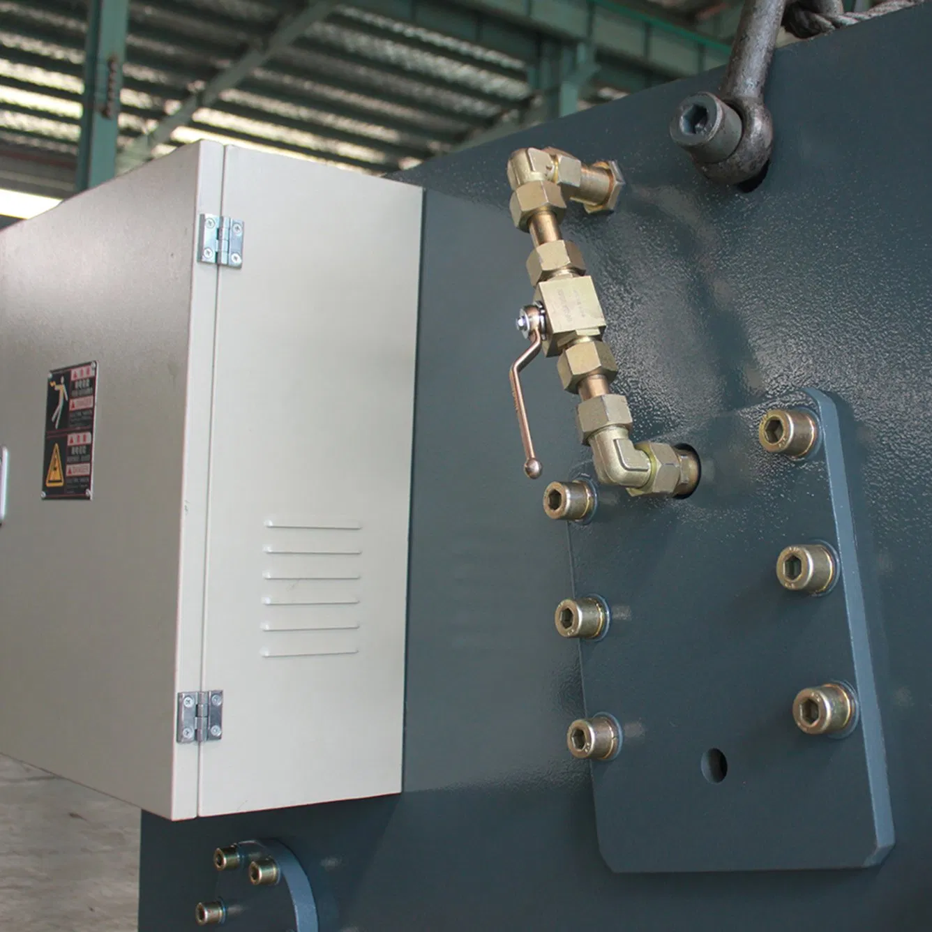 Kingball QC11y-12X3200 Used-Machinery E21s Controller Sheets Metal Swing Beam Shear CNC Laser Cutting Machine Hydraulic Guillotine Shearing Cutting Machine