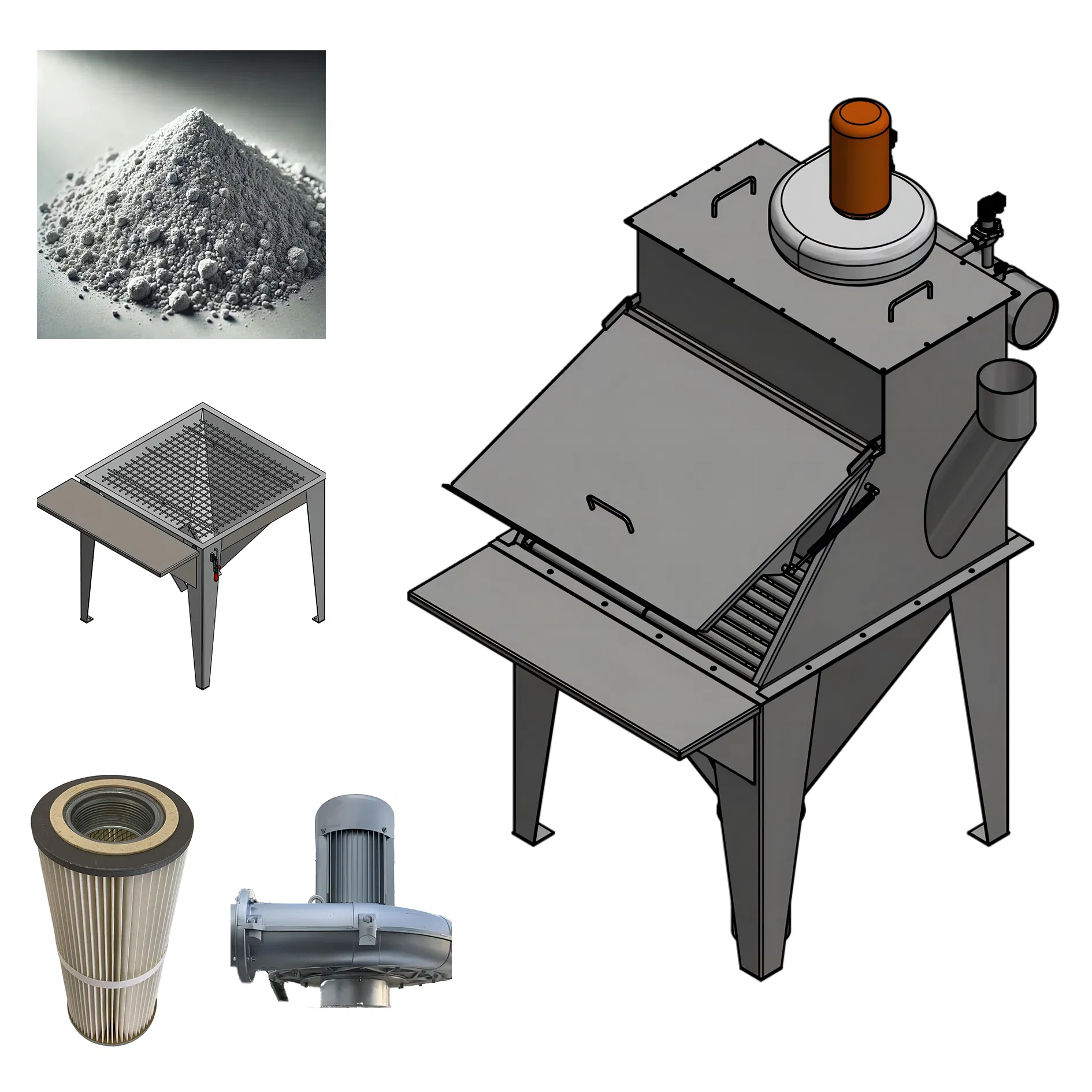 Small Sack Feeding Equipment for Efficient Material Handling