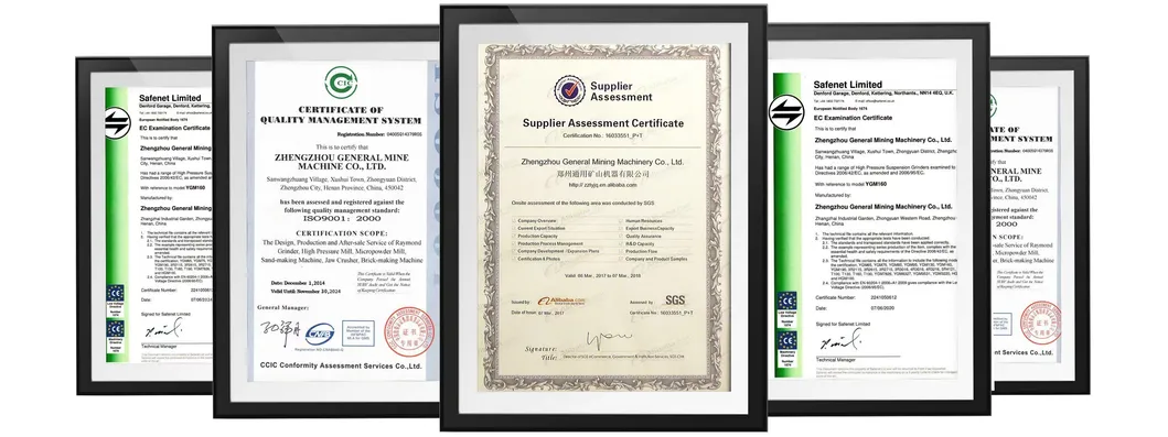 ISO CE Certifications