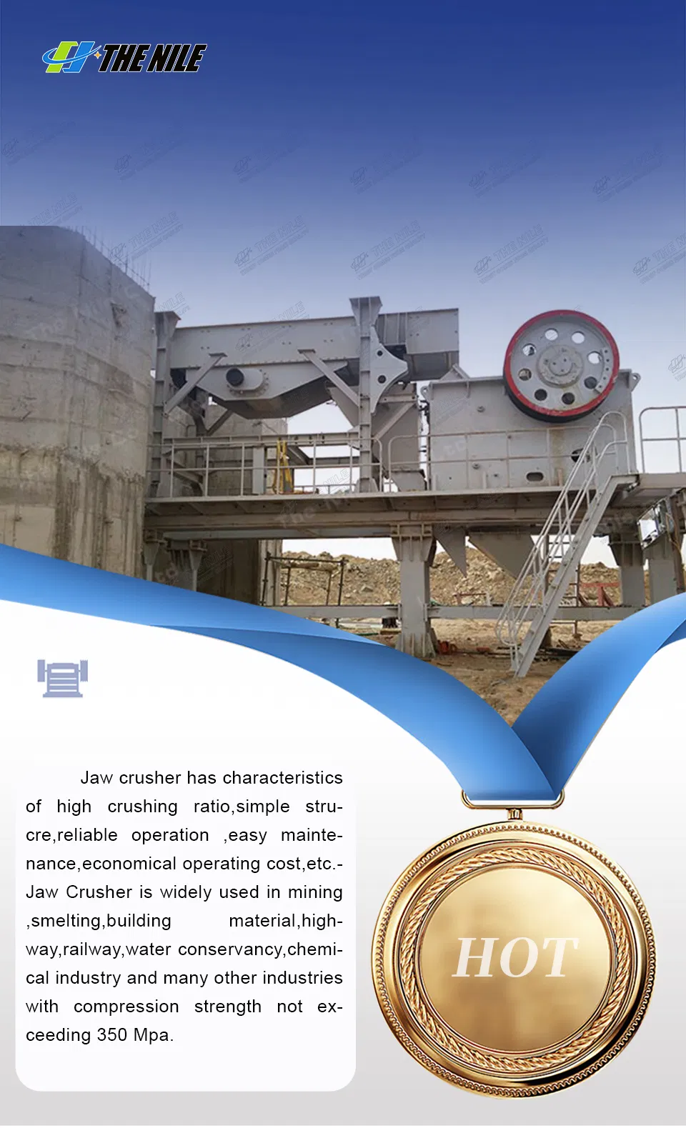 Heavy-Duty Rock Crushing Machine