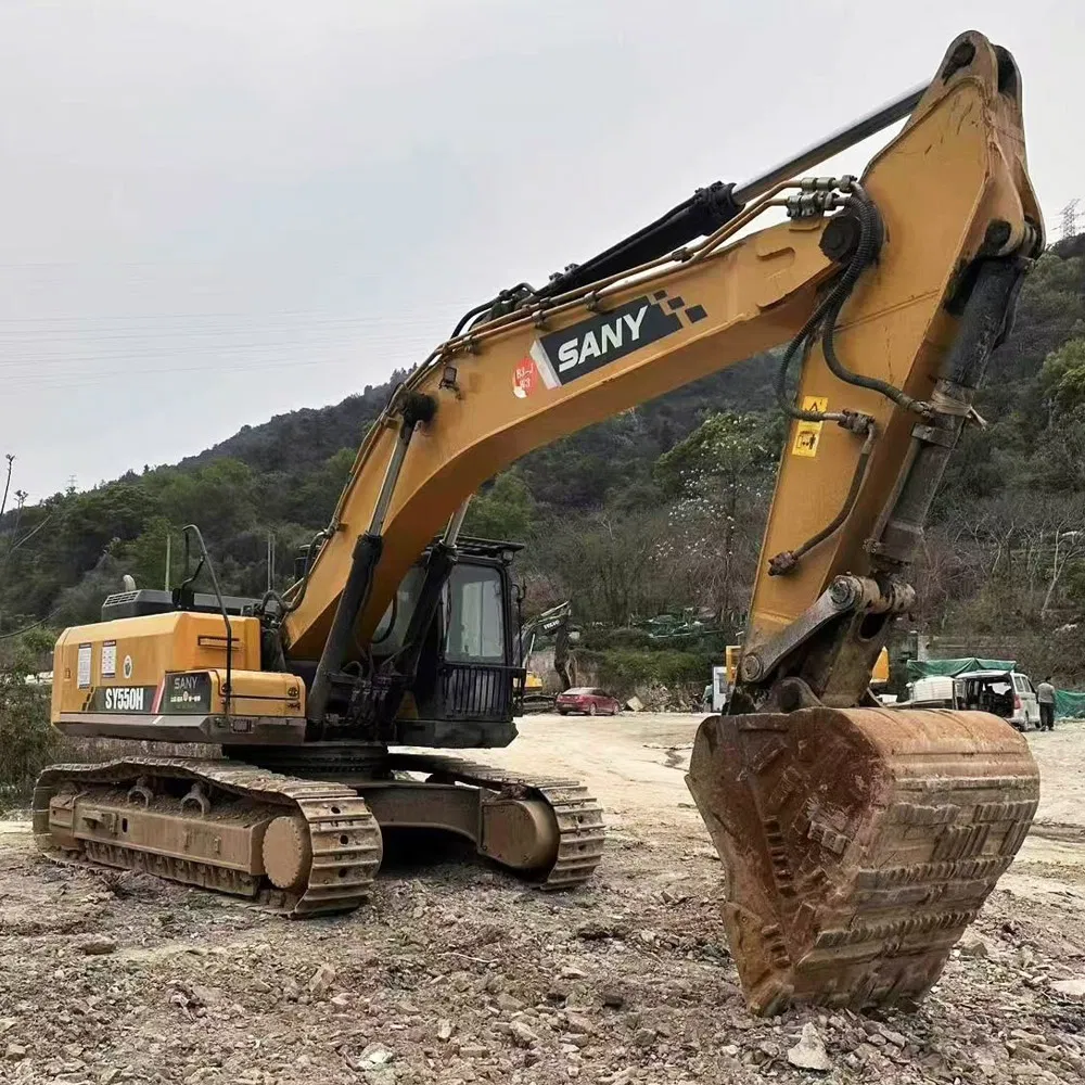 Excellent Condition Pre-Owned Excavator Sany 550h Heavy-Duty Design Excavator for Sany