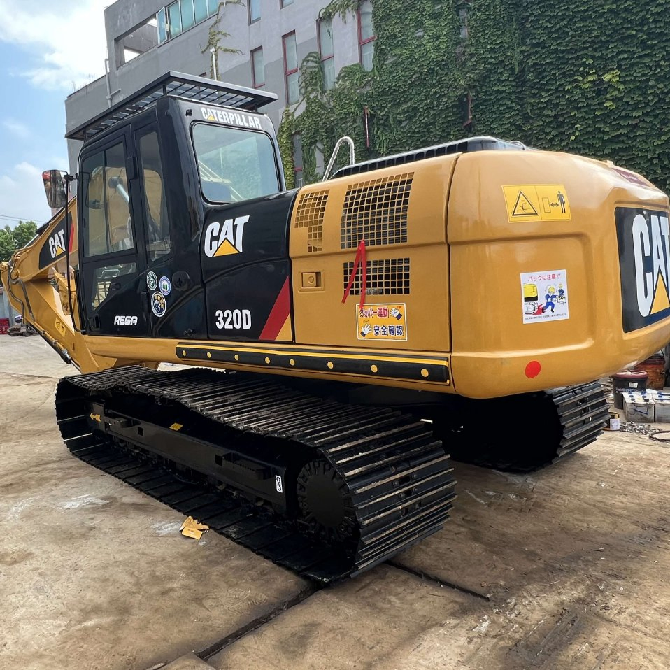 Used Excavator Machine Construction Caterpillar Excavator Cat 320d 323D 320gc Crawler Heavy Digger Machine Cheap Price for Sale