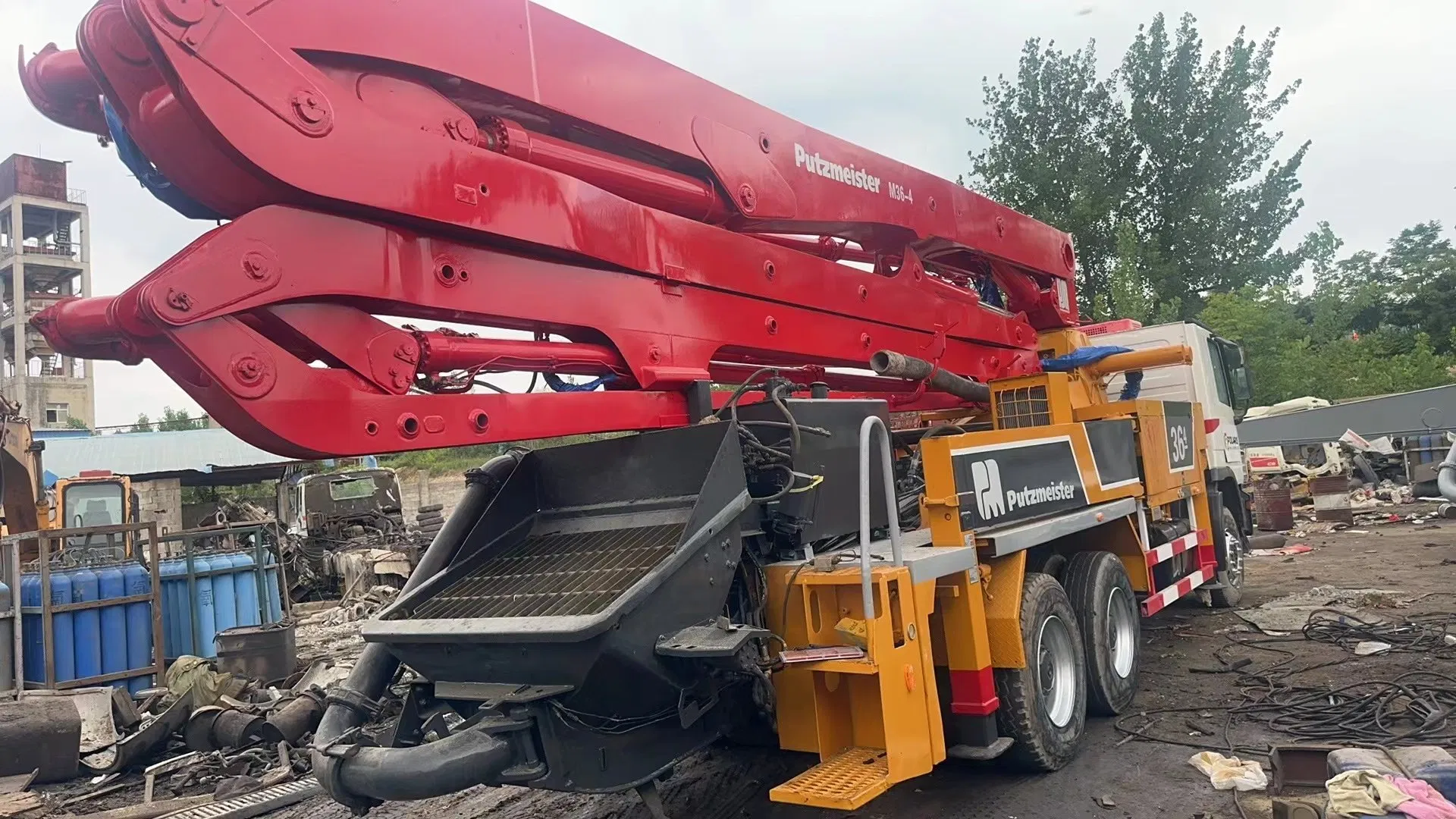 Second Hand Putzmeister Concrete Equipment 36/38/42/46/49m