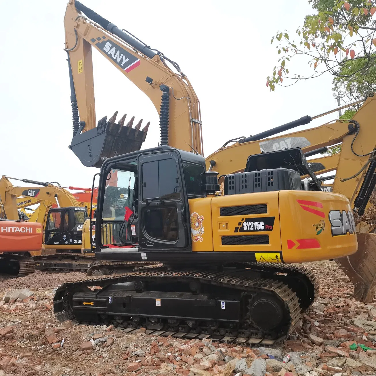 21 Ton Used Secondhand Sany Sy215c Hydraulic Crawler Construction Machinery Equipment