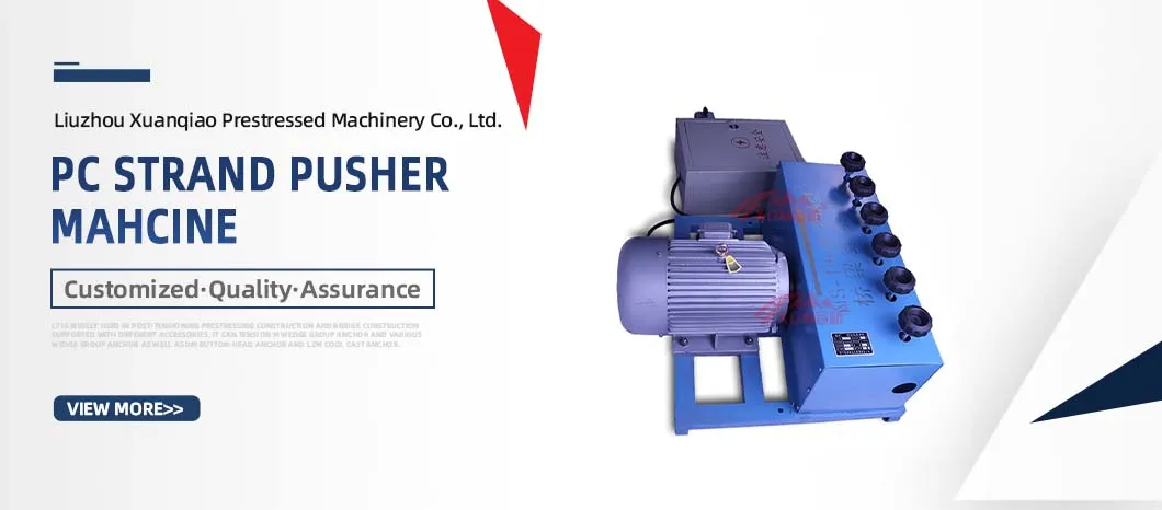 Electric PC Strand Threading Machine