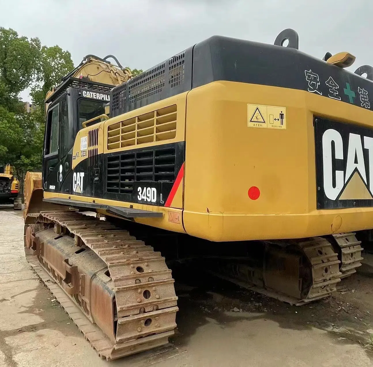 49 Ton Cat 349 Caterpillar 349d Used Excavator and Engineering Machinery Large Digger