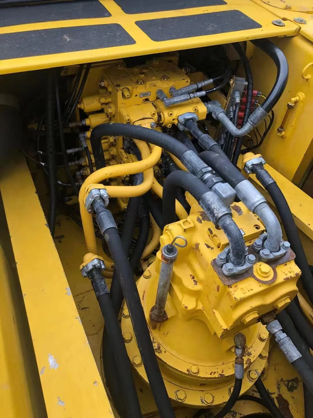 Used Crawler Hydraulic Excavator Japan PC350 Construction Machinery Free Shipping