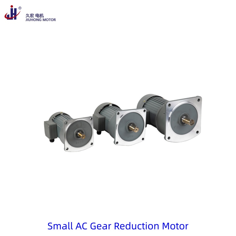 AC Geared Speed Reduction Induction Motor with Fan for Heavy Equipment Service